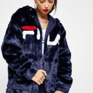FILA Faux Fur Jacket